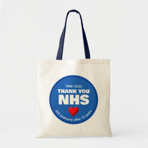 DANK U NHS 75 JAAR TOTE BAG