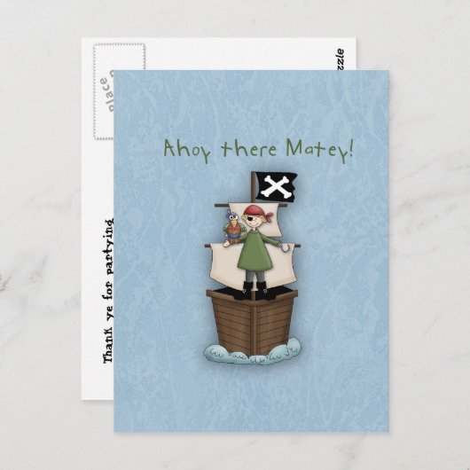 Dank u, nota briefkaarten (Voorkant / Achterkant)