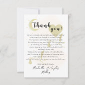 Dank u Nota Kaart Oh Baby's! Neutrale tweeling (Voorkant)