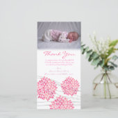 Dank u nota nemen van de Sjabloon van de Douane (Staand voorkant)