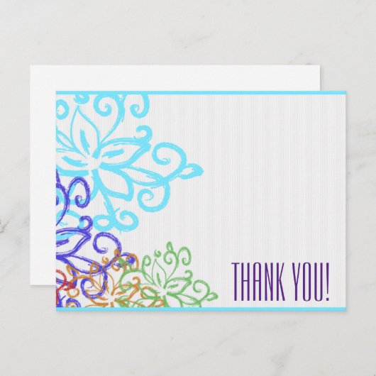 Dank u nota nemen van - Tweezijdig Briefkaart (Voorkant / Achterkant)