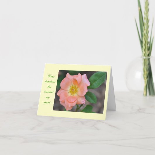 Dank u notecards bedankkaart (Voorkant)