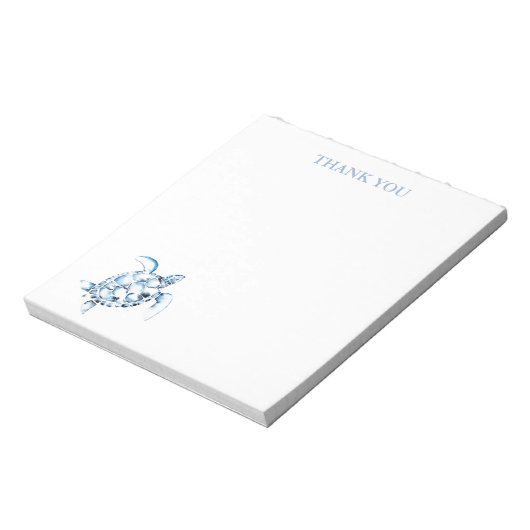 Dank u Notitieblokken Zee Turtle Stationery (Linkerzijde)
