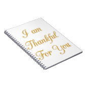 Dank u. notitieboek (Rechterzijde)