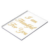 Dank u. notitieboek (Linkerzijde)