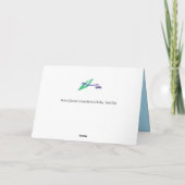 Dank u Notitiekaart: Doordacht Bedankkaart (Achterkant)