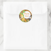 Dank u Oerwoud Safari Baby Dieren Sticker (Tas)