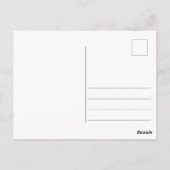 Dank u Oerwoud Safari Briefkaart (Achterkant)