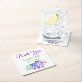 Dank u onderzetter bruiloft gunst (Insitu)