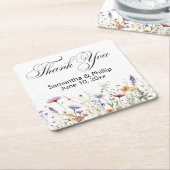 Dank u onderzetter huwelijksgunsten (Schuin)