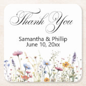 Dank u onderzetter huwelijksgunsten (Voorkant)