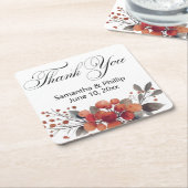 Dank u onderzetter huwelijksgunsten (Schuin)