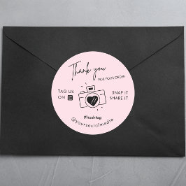 Dank u Onverwachte Label Deel Sociale Media Cute C