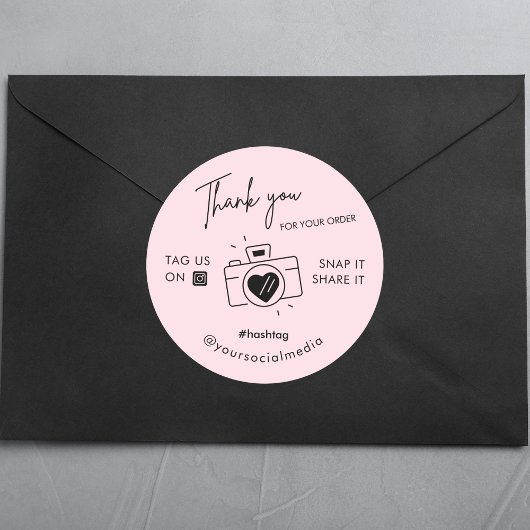 Dank u Onverwachte Label Deel Sociale Media Cute C