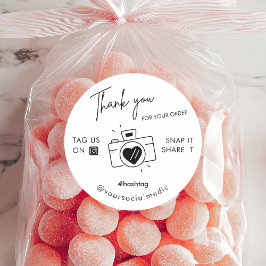 Dank u Onverwachte Label Deel Sociale Media Cute C