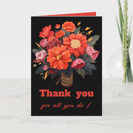 Dank u op de dag van de Administratieve Beroeps Bedankkaart