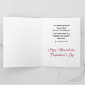 Dank u op de dag van de Administratieve Beroeps Kaart (Binnen)