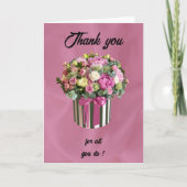 Dank u op de dag van de Administratieve Beroeps Kaart (Voorkant)