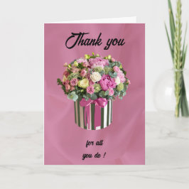 Dank u op de dag van de Administratieve Beroeps Kaart