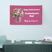 Dank u op de dag van de Administratieve Beroeps Spandoek (Beurs)