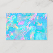 Dank u Opal visitekaartje (Achterkant)