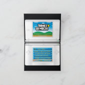 Dank u opmerking - bijpassende video gamer party u bedankkaart (Binnen)