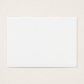 DANK U OPMERKING rustieke plek confetti goud MINT Visitekaartje (Voorkant)