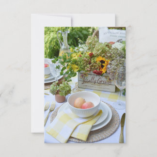 Dank u, opmerkingen bedankkaart