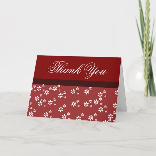 Dank u, opmerkingen bedankkaart (Voorkant)