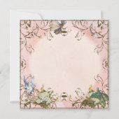 Dank u Opmerkingen - betoverde Faerie Princess Bedankkaart (Achterkant)