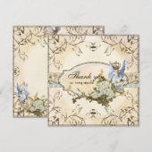 Dank u Opmerkingen - betoverde Faerie Princess Bedankkaart (Voorkant / Achterkant)