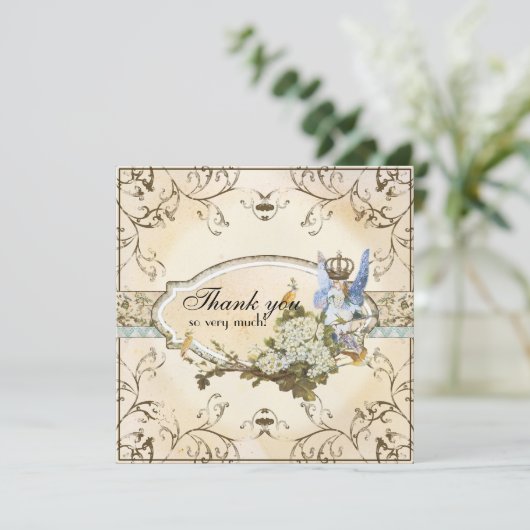 Dank u Opmerkingen - betoverde Faerie Princess Bedankkaart (Staand voorkant)