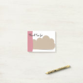 Dank u, opmerkingen post-it® notes (Op bureau)