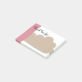 Dank u, opmerkingen post-it® notes (Schuin)