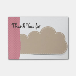 Dank u, opmerkingen post-it® notes