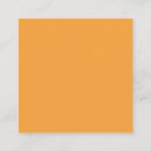 Dank u oranje informatiekaartje (Achterkant)