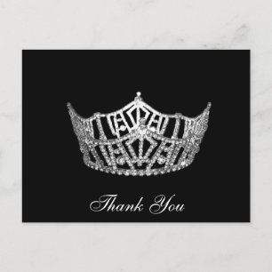 Dank u Pageant Crown Briefkaart