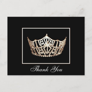 Dank u Pageant Crown Briefkaart