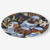 DANK U PAPIEREN BORDJE (Gekanteld)