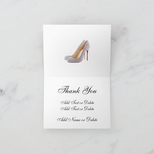 Dank u - Passende Uitnodigingen (Binnen)