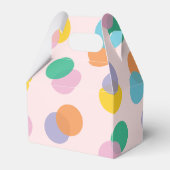 Dank u Pastel Confetti Bedankdoosjes (Achterkant)