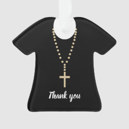 Dank u pastoor ornament
