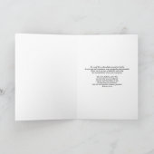 Dank u - Pastor Waardering met Herfstboom Bedankkaart (Binnen)