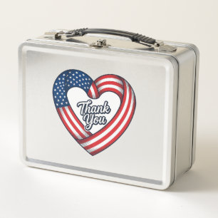 Dank U Patriottisch Hart Vintage Vector Ontwerp_1