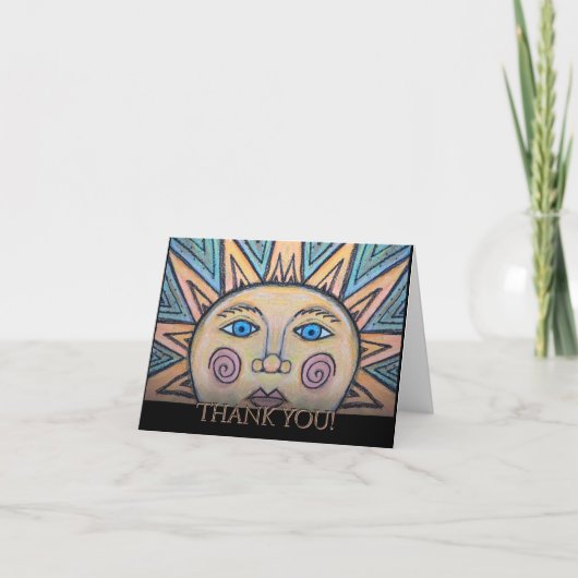 Dank u, Peace Sun Kaart (Voorkant)