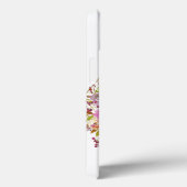 Dank U Pink Bloemenschildering in Waterverf Case-Mate iPhone Case (Achterkant / Rechts)