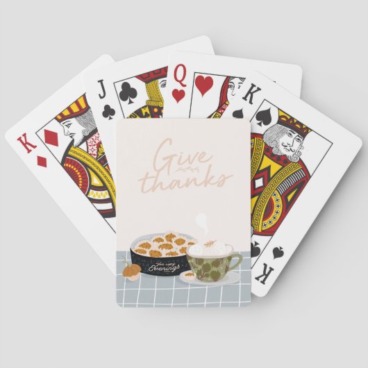 Dank U Pokerkaarten (Achterkant)