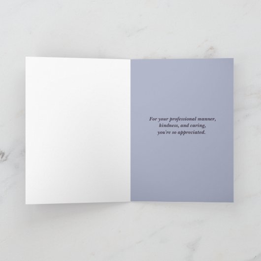 Dank u politieagent kaart (Binnen)