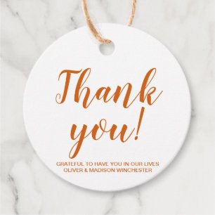 Dank u pompoen kruiden aangepaste script Thanksgiv Bedankjes Labels