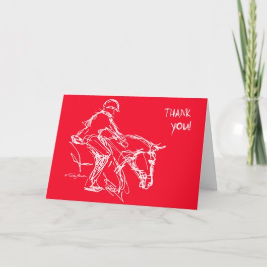 Dank u Pony! Het Rood van de kaart (Voorkant)